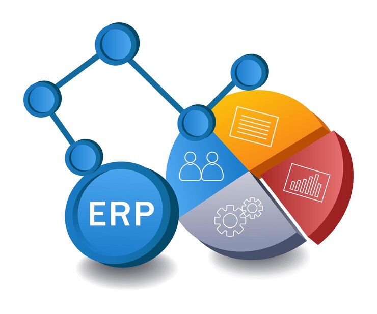What are the key features of an ERP system?