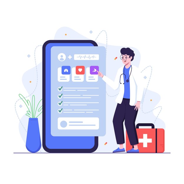 How does Mobile EHR facilitate telemedicine services?